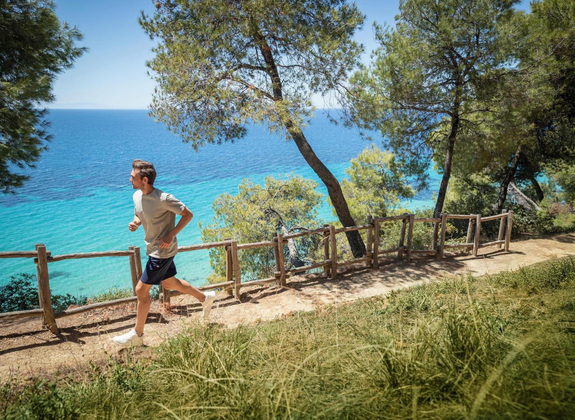Sani Beach Bagian luar foto