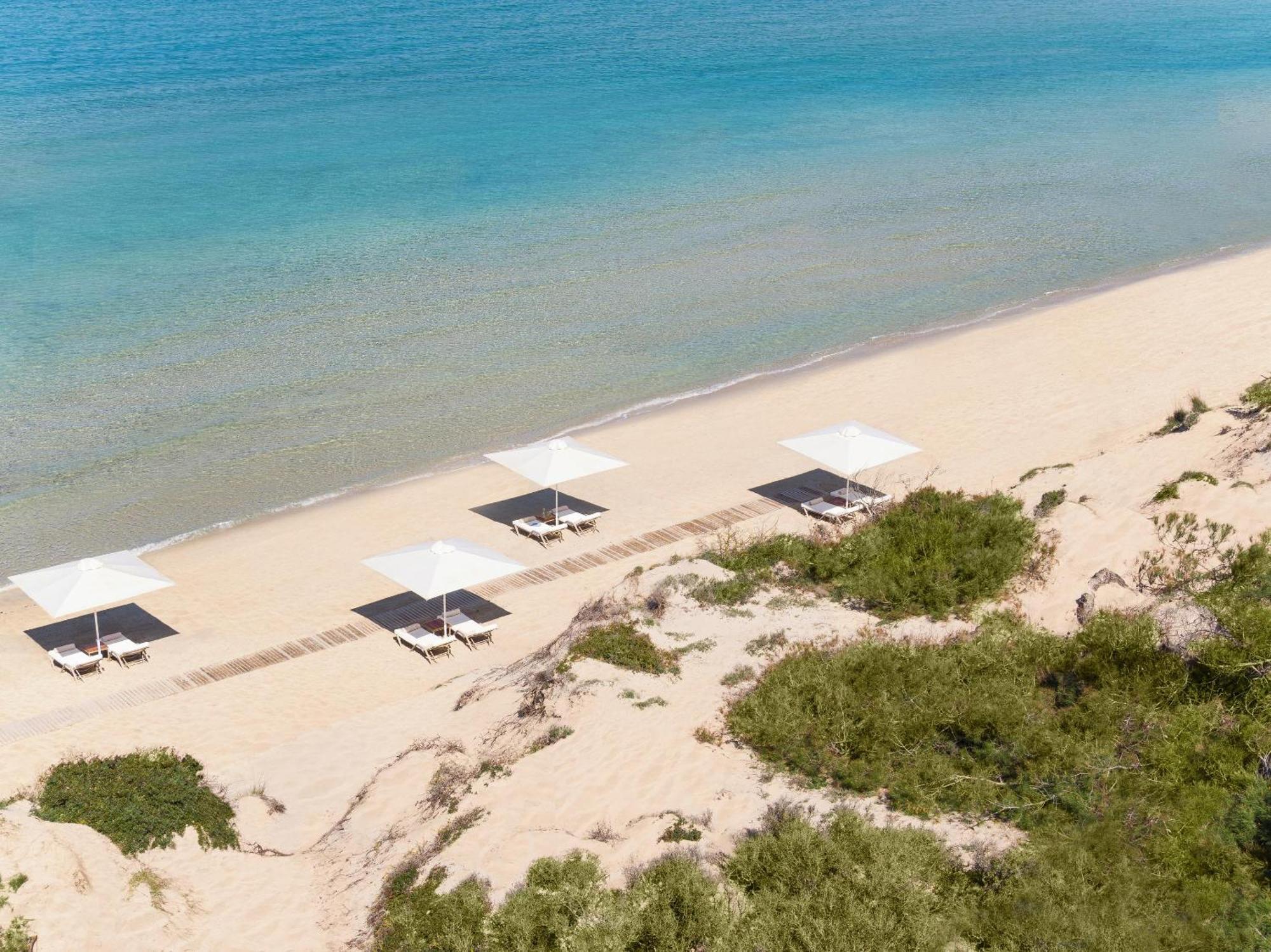 Sani Beach Bagian luar foto
